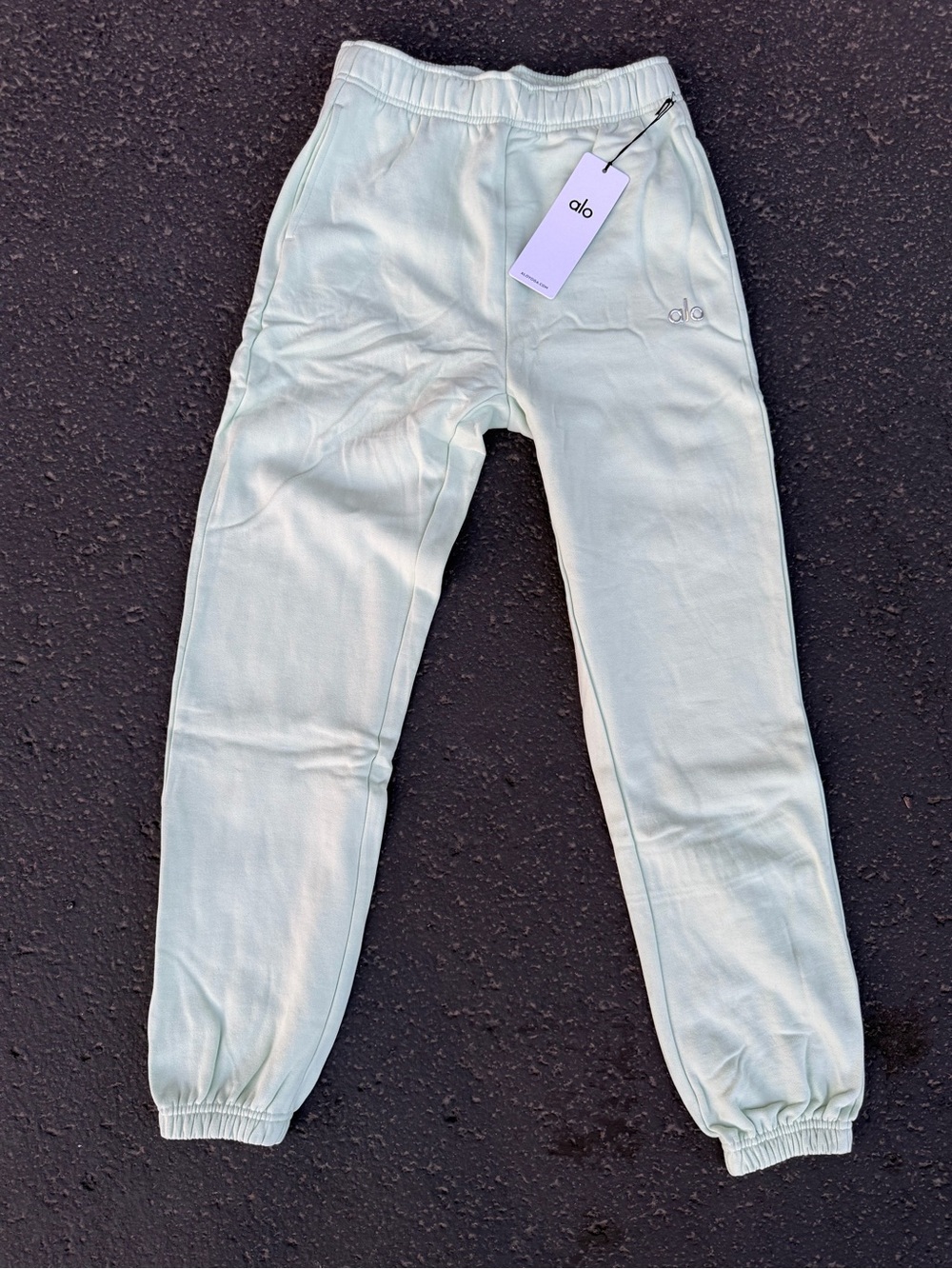 ALO Yoga Mint Green Jogger Sweatpants